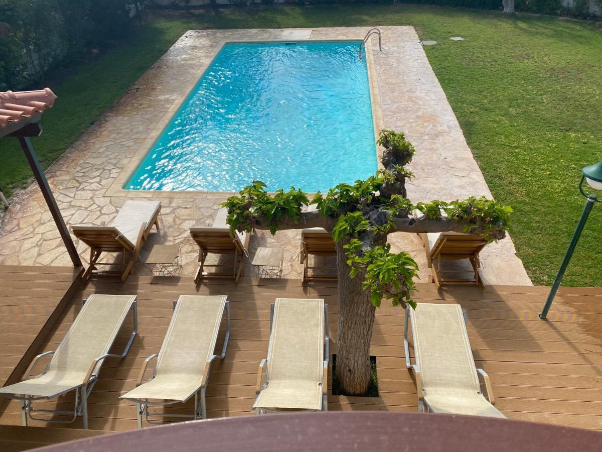 Agios Georgios  Relaxing Villa With Swimming Pool And Garden מראה חיצוני תמונה
