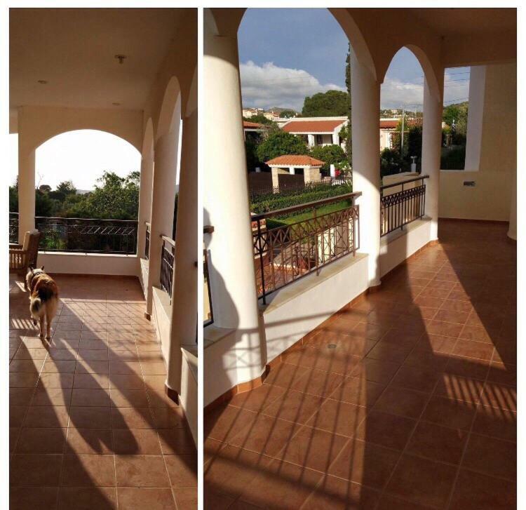Agios Georgios  Relaxing Villa With Swimming Pool And Garden מראה חיצוני תמונה